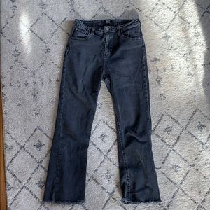 BDG Urban Outfitters High rise flare cropped jeans
